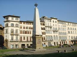 Obelisco na Praça Santa Maria Novella