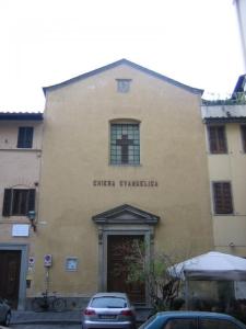 A igreja de San Jacopo tra' Fossi, hoje a sede da Igreja Metodista de Florença